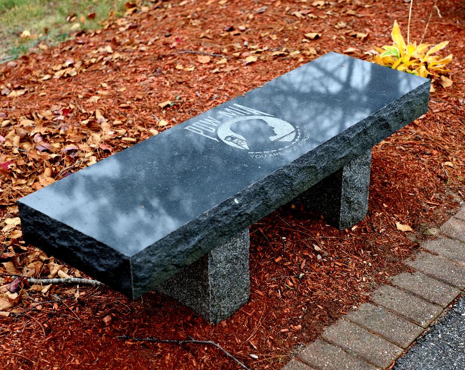 Auburn New Hampshire POW-MIA Bench