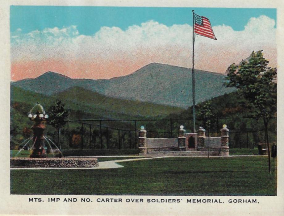 Gorham New Hampshire Veterans Memorial