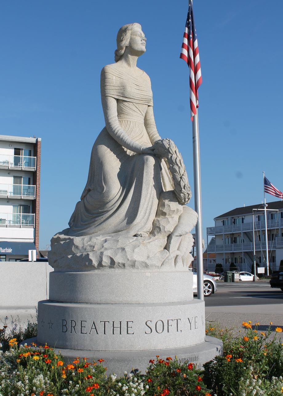 Hampton Beach New Hampshire Marine Memorial