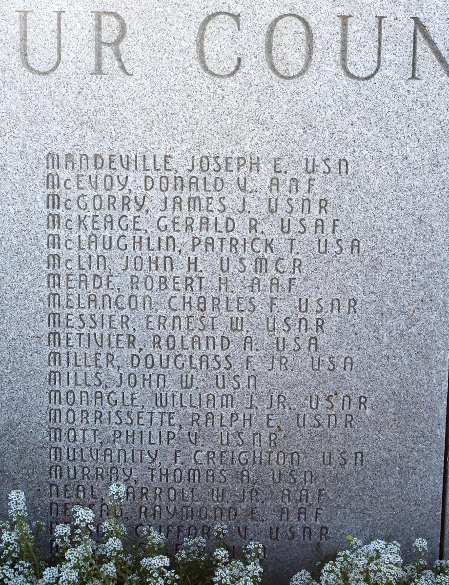 Hampton Beach New Hampshire Marine Memorial