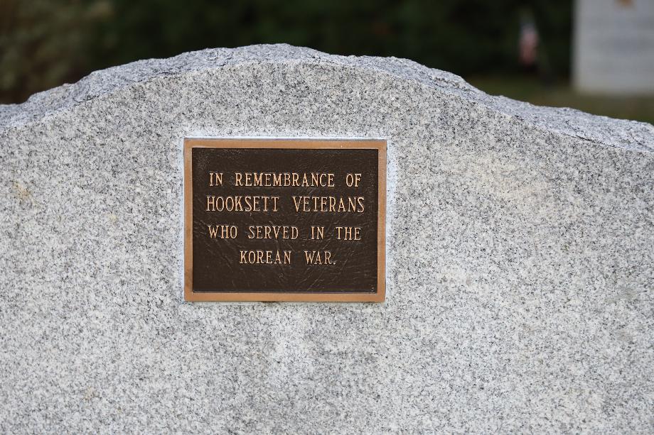 Hooksett New Hampshire Korean War Veterans Memorial