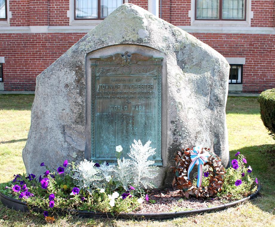 Winchester New Hampshire World War I Veterans Memorial