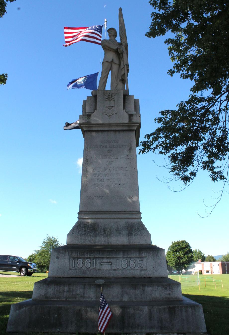 Wolfeboro New Hampshire Civil War Veterans Memorial